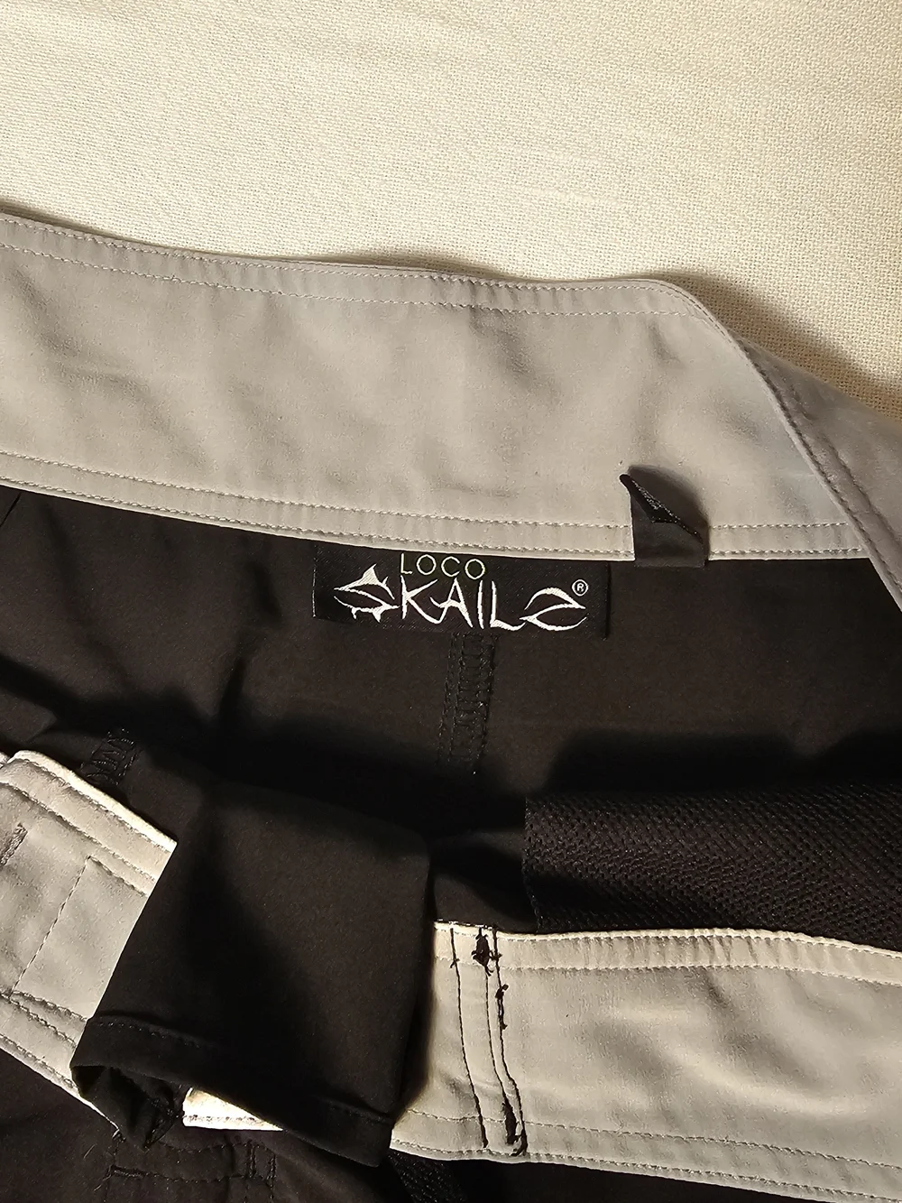 Loco‎ Skailz Fishing Board Shorts Mens Size 36 Black And Gray